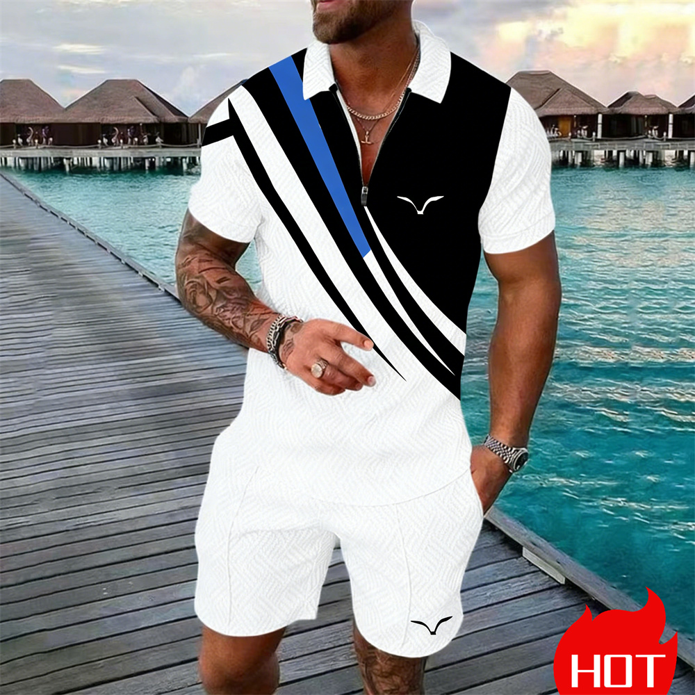 Summer Clothing Y2K - Yazlık Çizgili Y2K Giyim 2 Parça