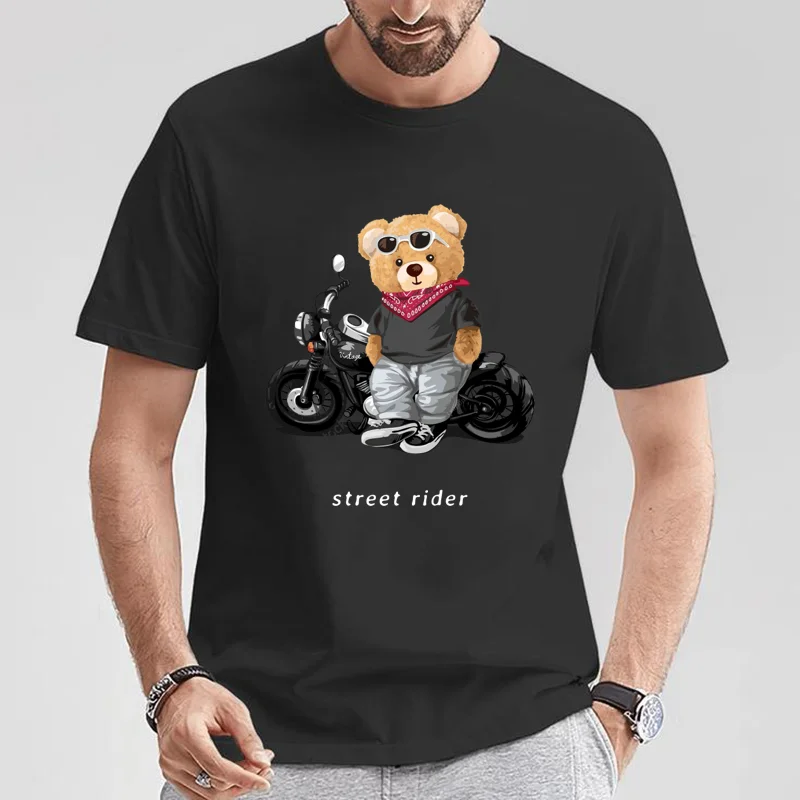 Summer Knights Clothing - Motosiklet severler sokak oyuncak şövalye baskı