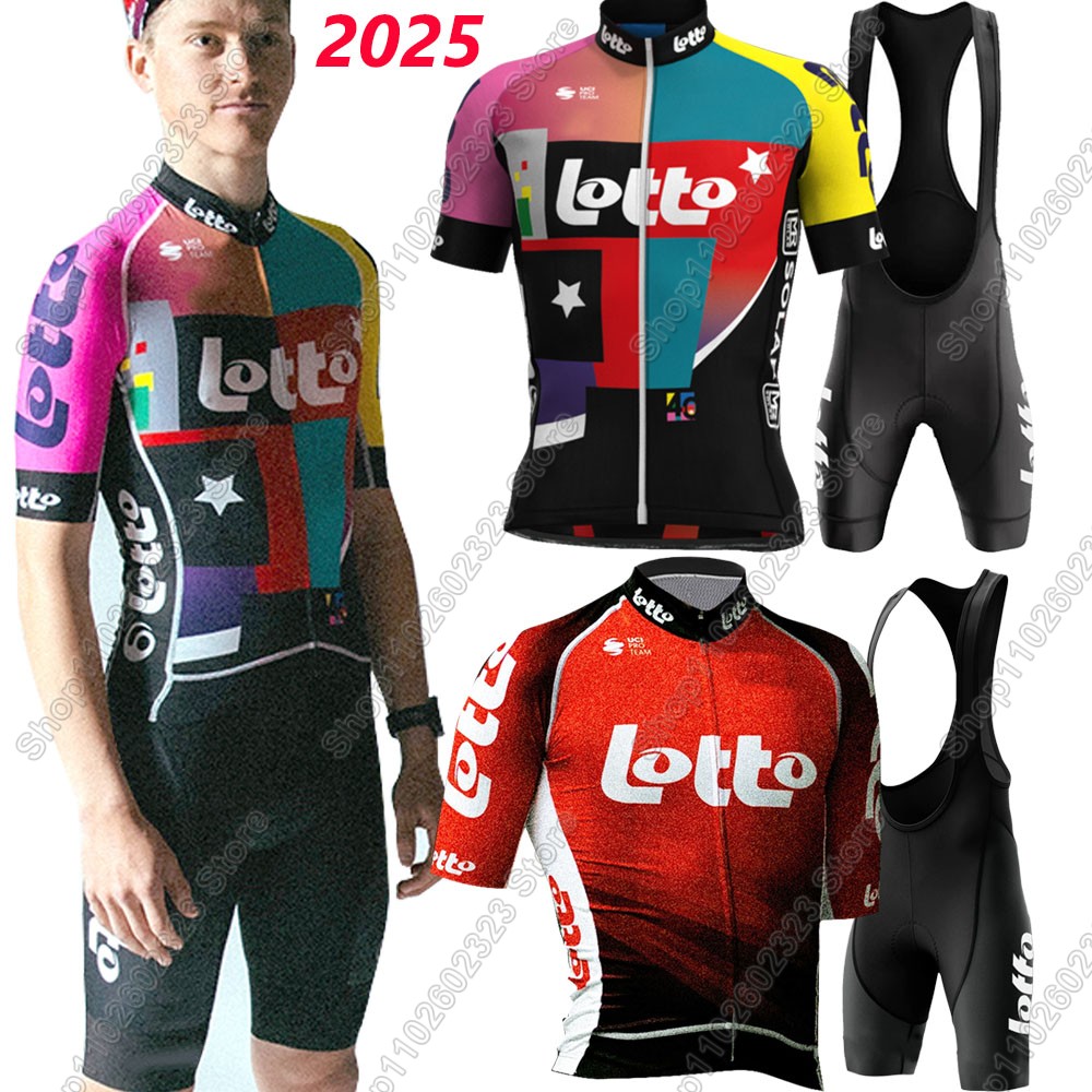 Summer Clothing Men Sale - Loto takımı 2025 bisiklet forması seti
