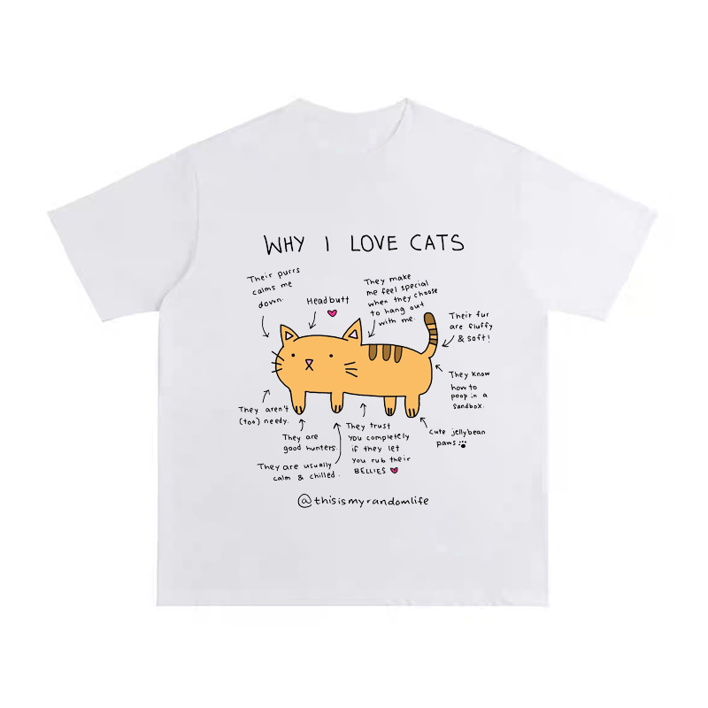 Yellow Summer Clothing - Sarı Kedi Analiz Resim baskılı tişört