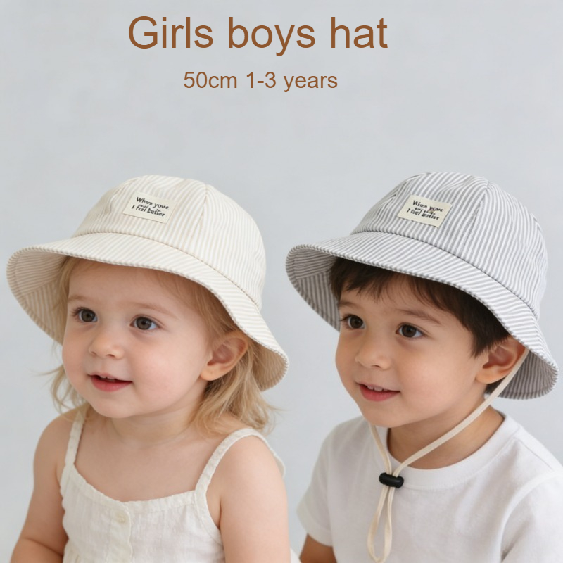 Summer Clothing Capsule - Bebek Çocuklar Sevimli güneş şapkası 50