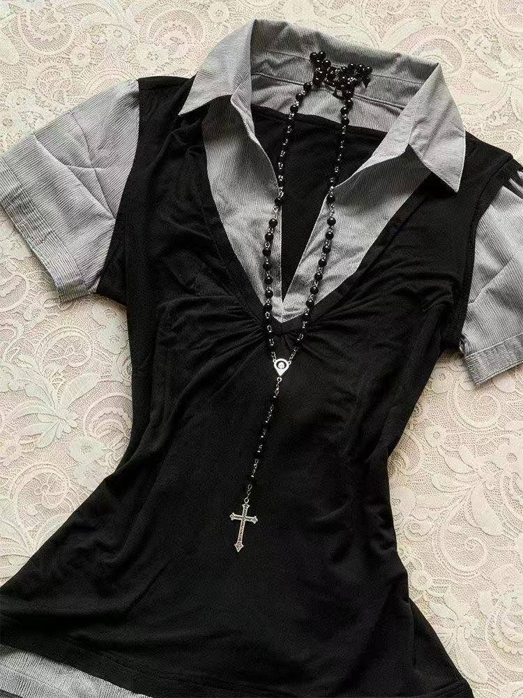 Peri Grunge Estetik Tees Kadın - Summer Grunge Clothing incelemesi ve fiyatı