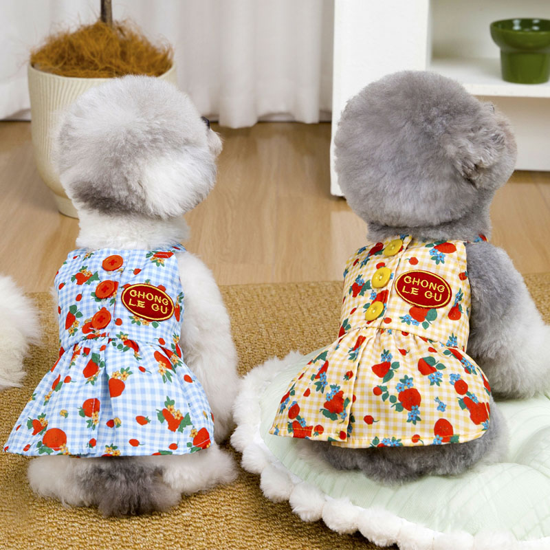 Tatlı Köpek Giysileri Yaz Mavi - Yellow Summer Clothing incelemesi ve fiyatı