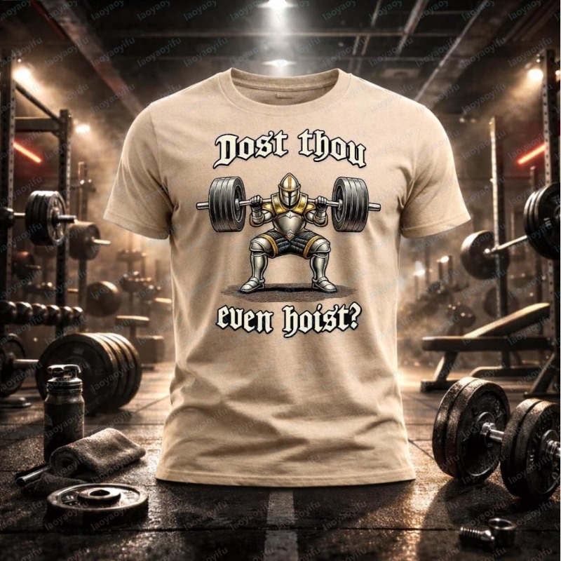 Dost Thou Even Hoist Pamuklu T - Summer Knights Clothing incelemesi ve fiyatı