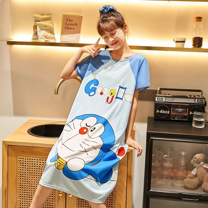 Doraemon kadınlar için sevimli - Summer Away Clothing incelemesi ve fiyatı