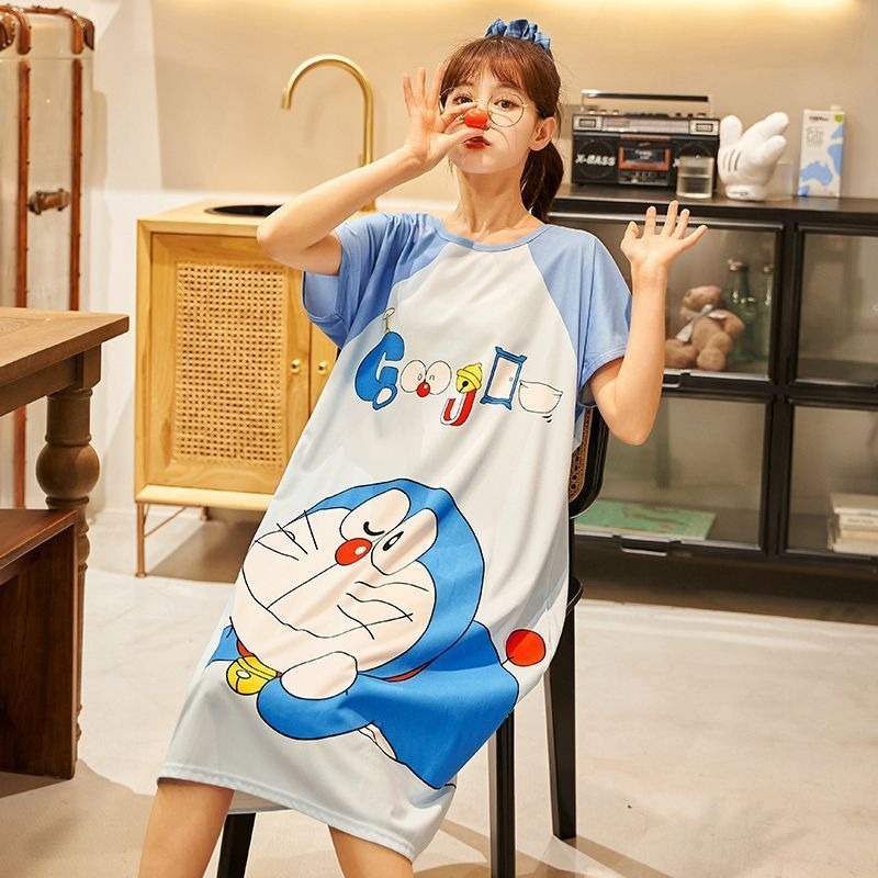 Doraemon kadınlar için sevimli - Summer Away Clothing incelemesi ve fiyatı