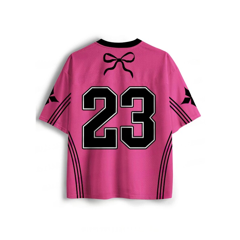 2026 New Jersey Spor Kısa Koll - Summer Clothing Y2K incelemesi ve fiyatı