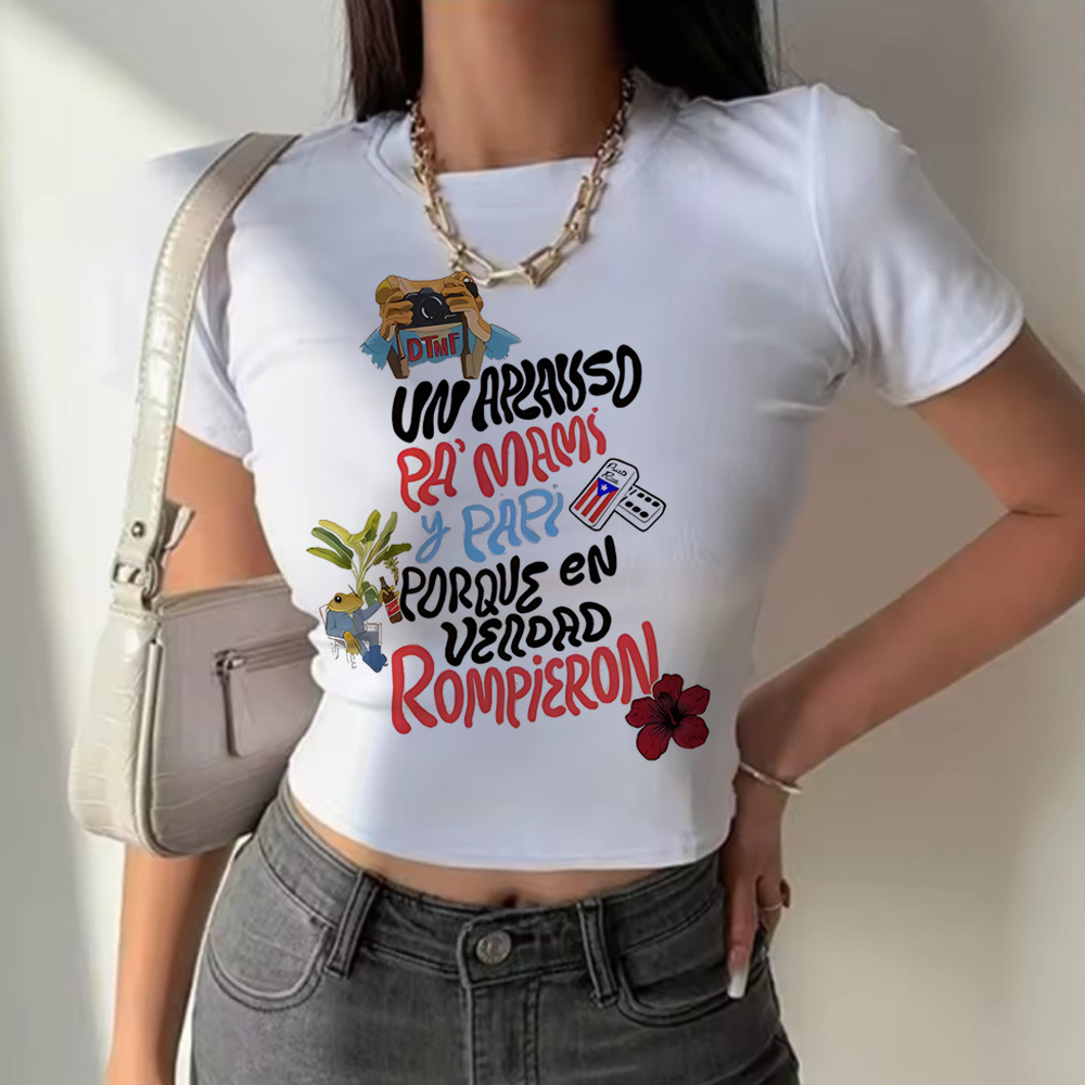 2026 Rapper Bad Bunny Tank Top - Summer Clothing Logo incelemesi ve fiyatı