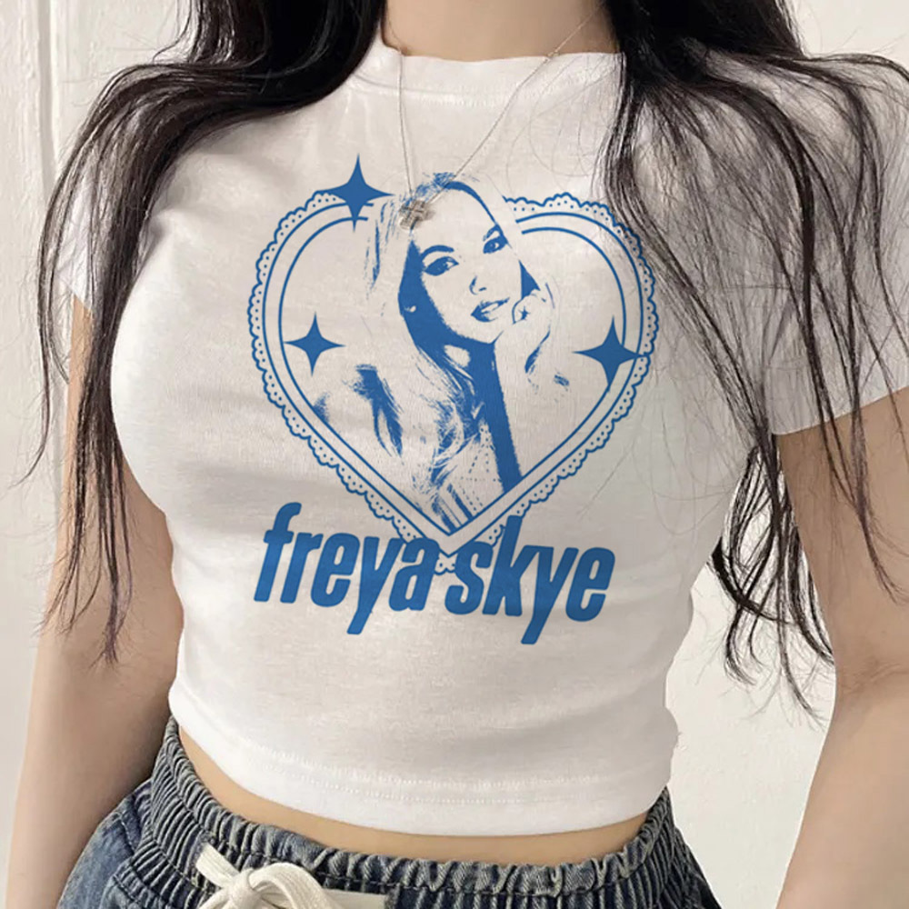 Freya Skye kısa üst bayanlar p - Summer Grunge Clothing incelemesi ve fiyatı