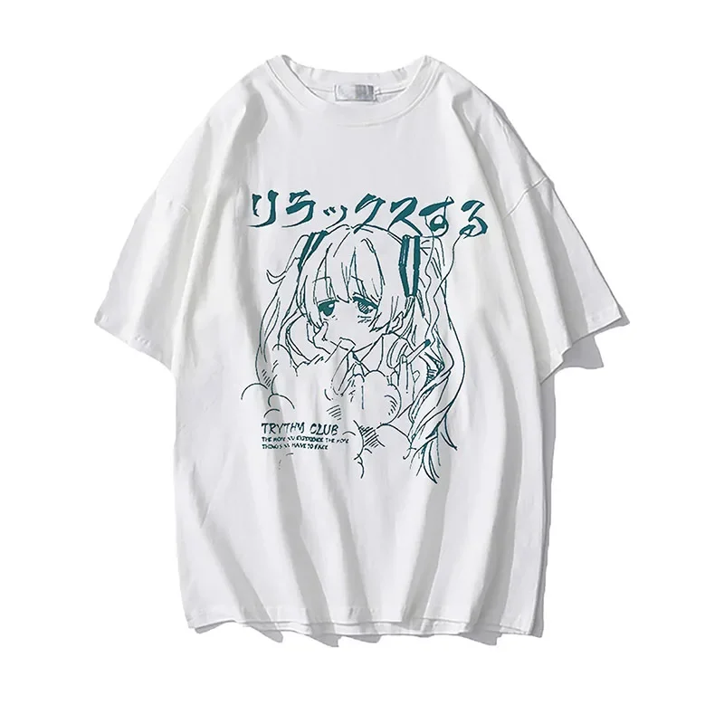 Y2k Japon Harajuku Kawaii T Sh - Summer Grunge Clothing incelemesi ve fiyatı