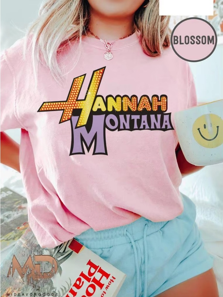 Yeni Hannah Montana Logolu T-s - Summer Clothing Logo incelemesi ve fiyatı