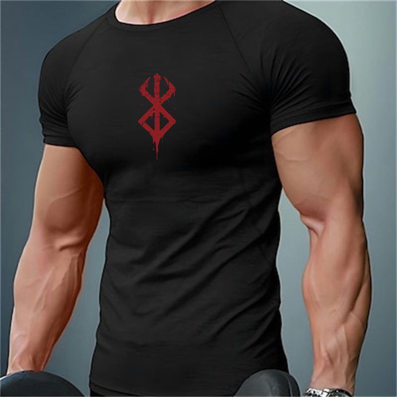 Erkek Baskılı Kompresyon Tişör - Summer Gym Clothing incelemesi ve fiyatı