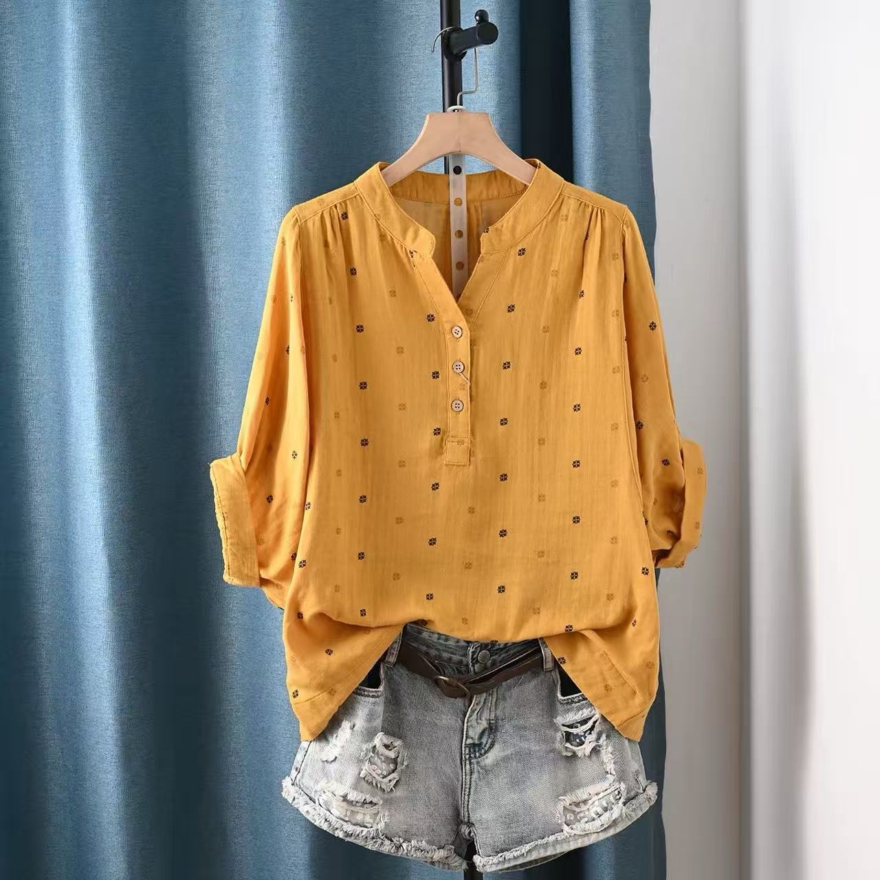 2026 Kadın bluzu Japon pamuk i - Summer Clothing For Japan incelemesi ve fiyatı