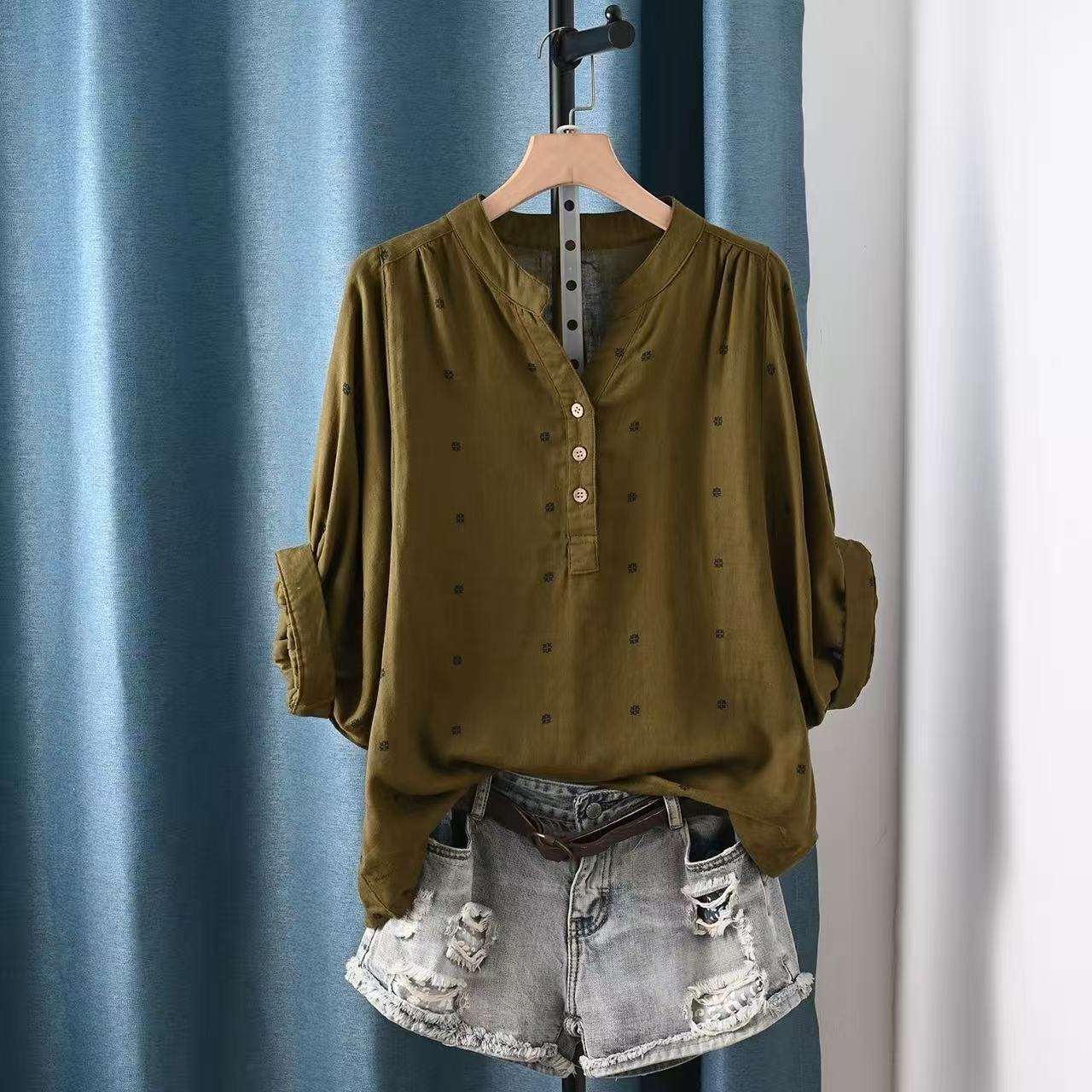 2026 Kadın bluzu Japon pamuk i - Summer Clothing For Japan incelemesi ve fiyatı