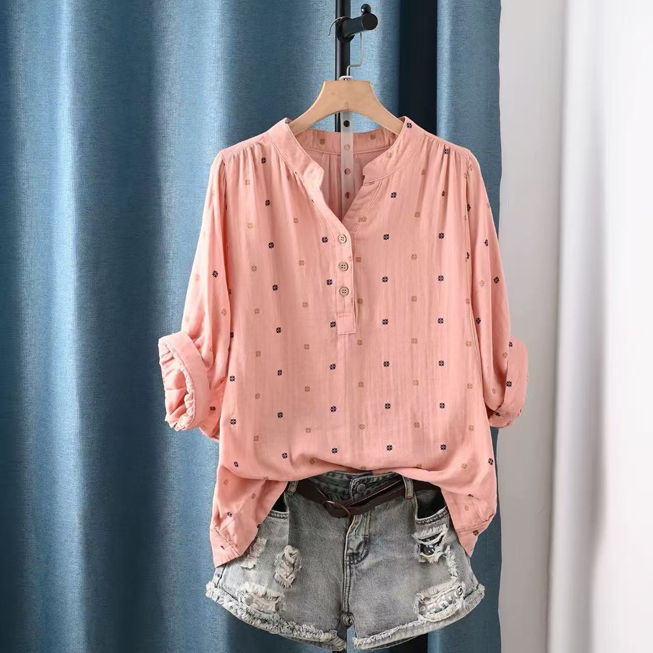 2026 Kadın bluzu Japon pamuk i - Summer Clothing For Japan incelemesi ve fiyatı