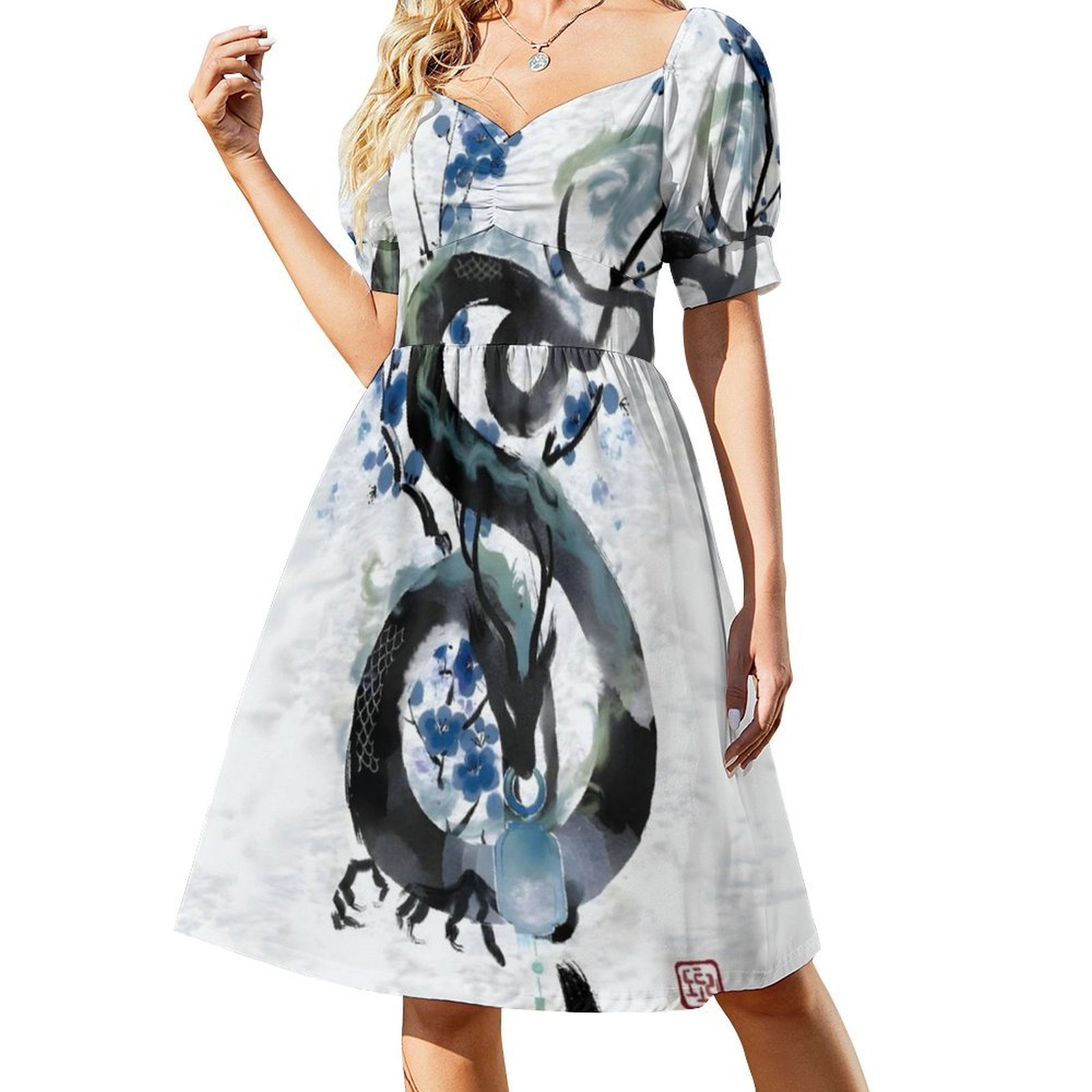 Japon Mavi Gece Ejderhası Müre - Summer Clothing For Japan incelemesi ve fiyatı