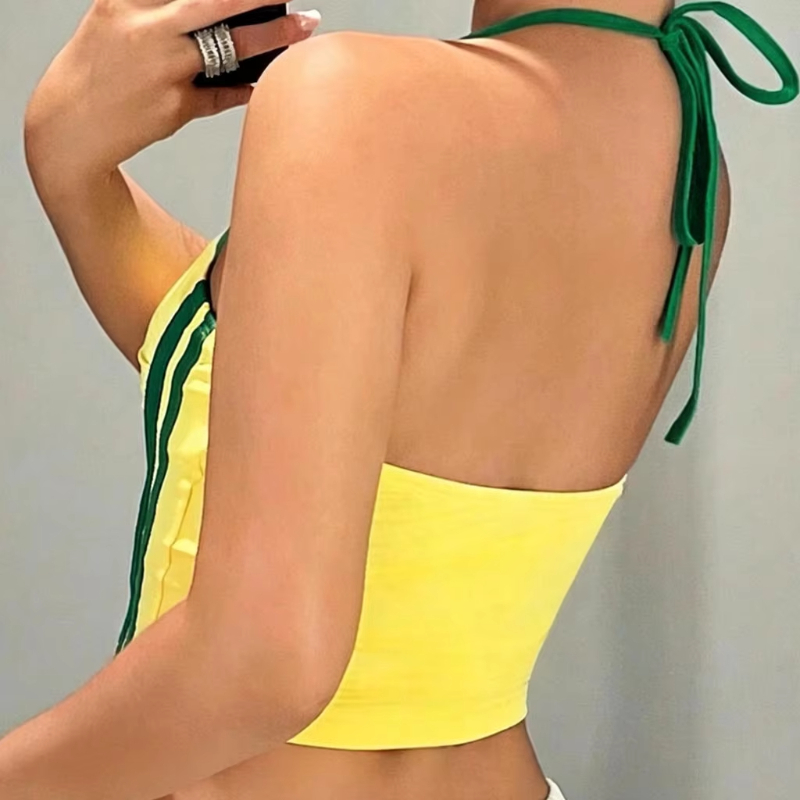 Amerikan Spice Girl Baskılı Tü - Yellow Summer Clothing incelemesi ve fiyatı