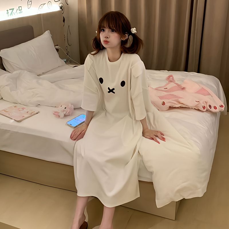 Kawaii Miffy Uyku Elbisesi Sev - Summer Away Clothing incelemesi ve fiyatı