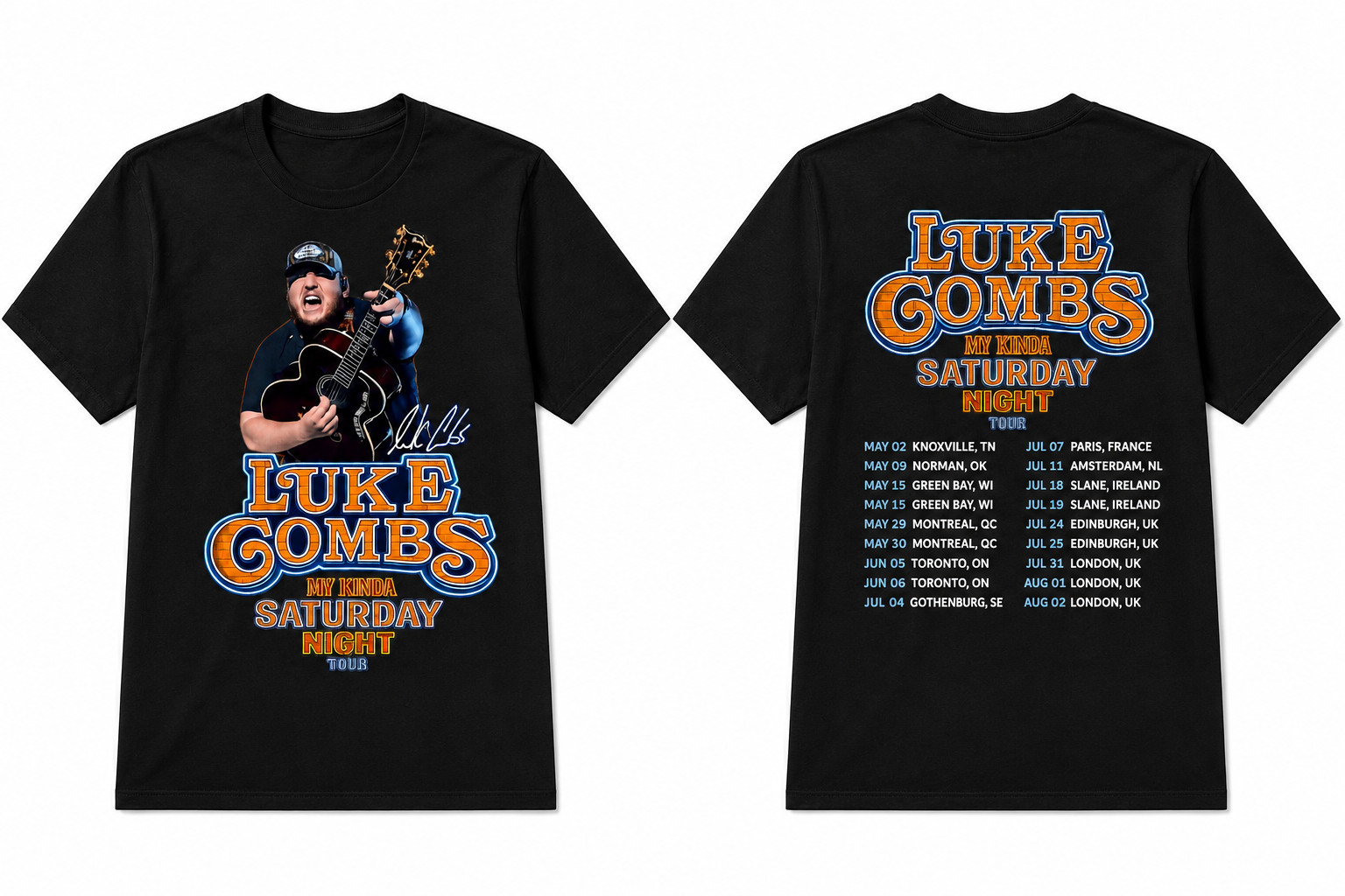 Luke Combs My Kinda Cumartesi  - Summer Clothing Uk incelemesi ve fiyatı