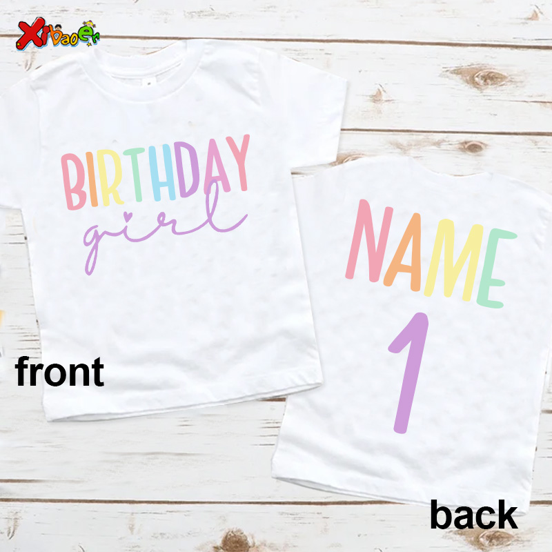 Doğum günü Kız T Gömlek Parti  - Summer Clothing Name incelemesi ve fiyatı