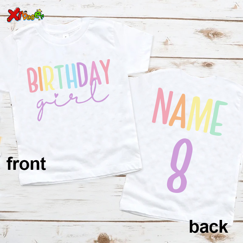 Doğum günü Kız T Gömlek Parti  - Summer Clothing Name incelemesi ve fiyatı