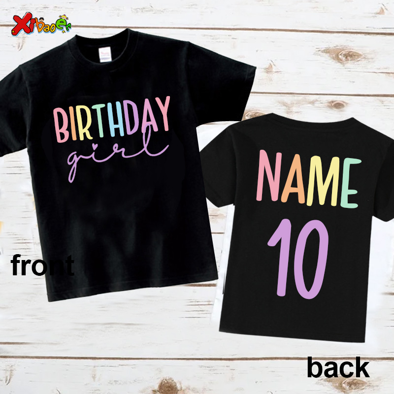 Doğum günü Kız T Gömlek Parti  - Summer Clothing Name incelemesi ve fiyatı